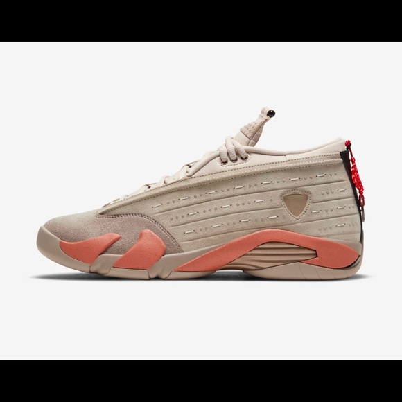 Nike air Jordan 14 x CLOT Terracotta